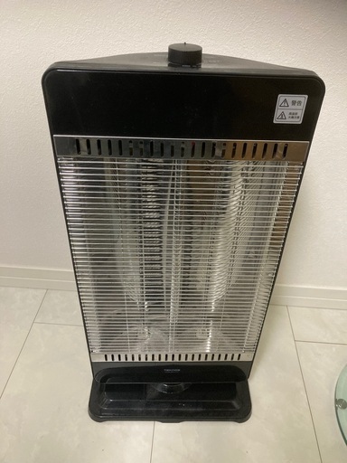 TEKNOS  カーボンヒーター　900W /450W管2灯切替式　CHM-4531  ブラック