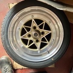 14インチ スターシャーク 6J＋38 155/55r14 23年新品タイヤ