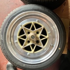 14インチ スターシャーク 6J＋38 155/55r14 23年新品タイヤ