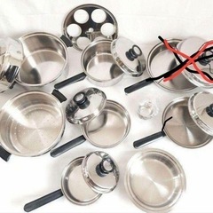 。値下げしました【美品】Amway　クィーンクックウェア 鍋セット