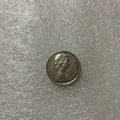 エリザベス２世　20セントコイン 1966年製 カモノハシデザイン