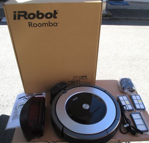 ☆アイロボット iRobot 875 Roomba 自動掃除機 ルンバ◆留守の間に部屋中綺麗にするロボットクリーナー