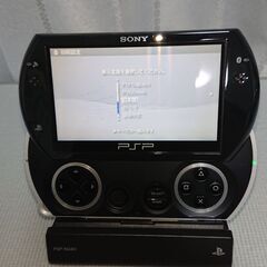 【※値下げ中】　PSPgo本体　クレードルセット PSP-N340