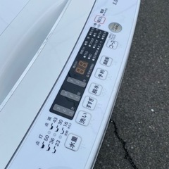 💁‍♀️☘️大阪市から阪南市まで配達設置無料💁‍♀️洗濯機5.5キロ　2021年🍀保証有り