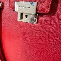 Burberry バーバリー ビジネス トート 鍵 本革