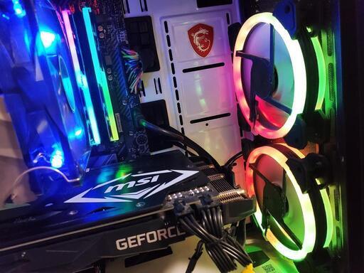 ハイスペックPC i7-8700K GTX1070Ti SSD HDD 2TB
