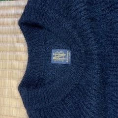 BATONAR  バトナー　モヘヤセーター　黒