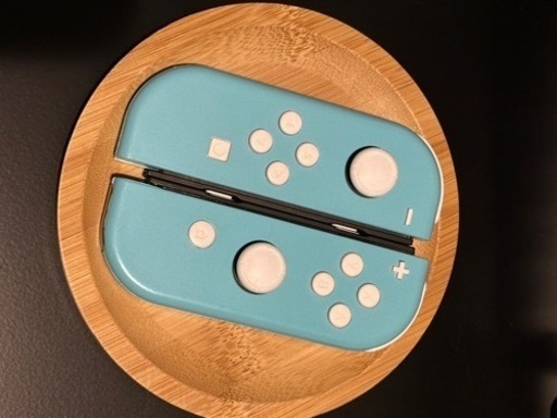 ニンテンドー　スイッチ　ジョイコン　ライトブルー×ホワイト  カスタム