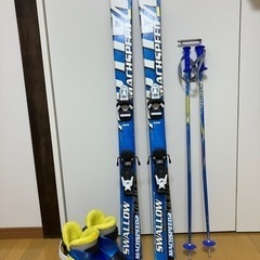 【ネット決済・配送可】スキー スポーツソリティ購入 130cm ...