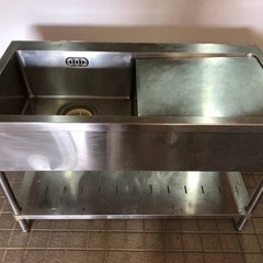 マルゼン   一層水切り付きシンク（バックガードなし）-TORNADO MART ブーツカットデニム 36