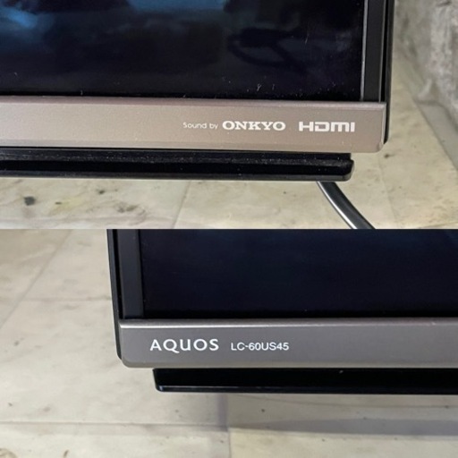 液晶カラーテレビ ★SHARP ★AQUOS★2018年★LC-60US45★60V型★4K