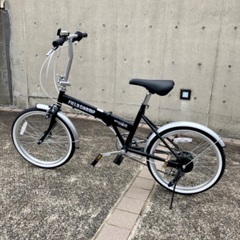 手渡しのみ】フィールドチャンプ折り畳み自転車20インチ