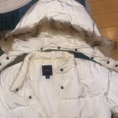 マックスマーラ　Max Mara ロングダウンコート　ホワイト　レディース　M