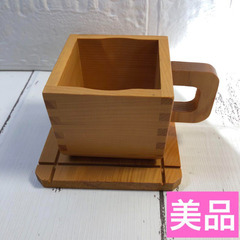 ヒノキ　檜　木製マグカップ