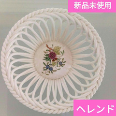 HEREND HVNGARY ヘレンド　陶器 　菓子器　花かご　...