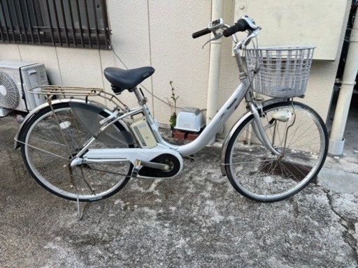 バッテリー長持ちパナソニック電動自転車26インチ現車確認