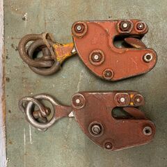 【NETSUREN】 ネツレン イーグル クランプ 鉄鋼用クランプ 縦つり用 縦釣り用クランプ 0.5t 2個セット