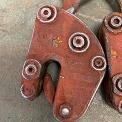 【NETSUREN】 ネツレン イーグル クランプ 鉄鋼用クランプ 縦つり用 縦釣り用クランプ 0.5t 2個セット