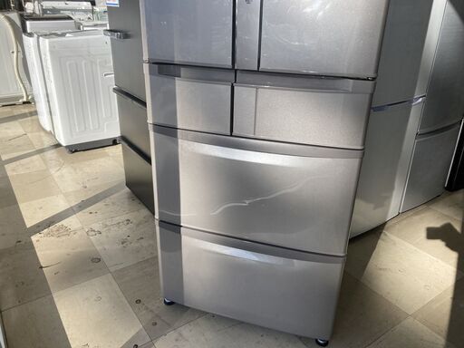 5ドア冷蔵庫 HITACHI R-F51HG 2018年製 505L 美品 冷蔵庫 HITACHI R-F51HK
