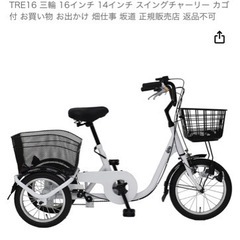 新品！元値の60%OFF  大人用三輪車　【AERO LIFE】