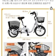 新品！元値の60%OFF 大人用三輪車 【AERO LIFE】