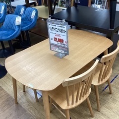 KA-64【新入荷　リサイクル品】ベンチダイニング4点セット　ナチュラル KA-64【新入荷 リサイクル品】ベンチダイニング4点セット ナチュラル