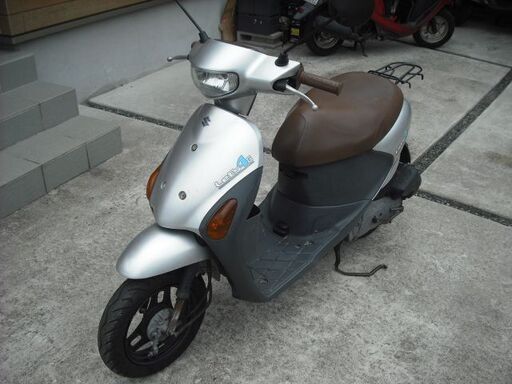 自賠責1年付き SUZUKI レッツ4  (CA41A) シルバー・インジェクション