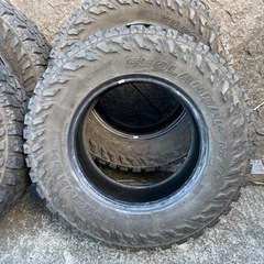 【値下げしました】265/70R17 ヨコハマジオランダーMT G003 タイヤ4本セット GEOLANDAR ハイラックス　プラドなど
