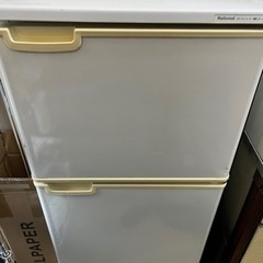 【取引中】冷蔵庫　2段　ナショナル製
