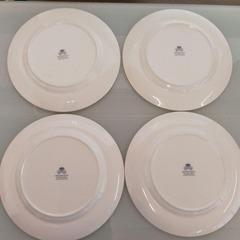 エインズレイ オーチャードゴールド 21cmプレート 4枚セット