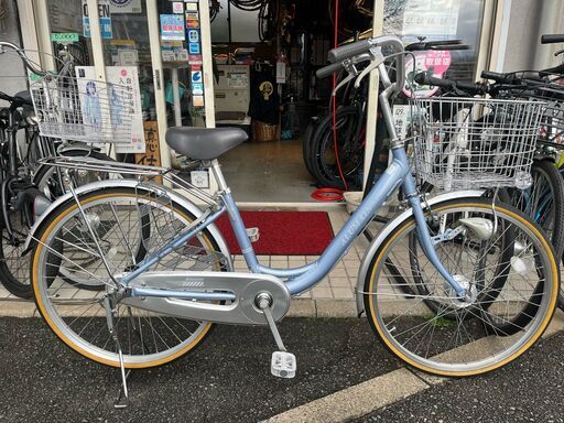 24インチのママチャリ　サイモト　アルマイン　超軽量　極上車です