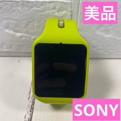 smartwatch3 スマートウォッチ SONY ソニー 黄緑...