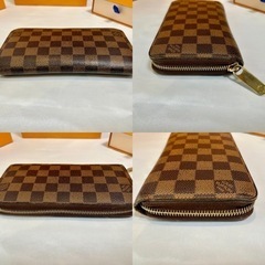 LOUIS VUITTON ダミエ ジッピーウォレット 美品