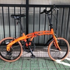 🔹折りたたみ自転車🔹ドッペルギャンガー 軽量アルミフレーム 7段