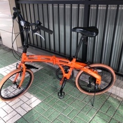 🔹折りたたみ自転車🔹ドッペルギャンガー 軽量アルミフレーム 7段