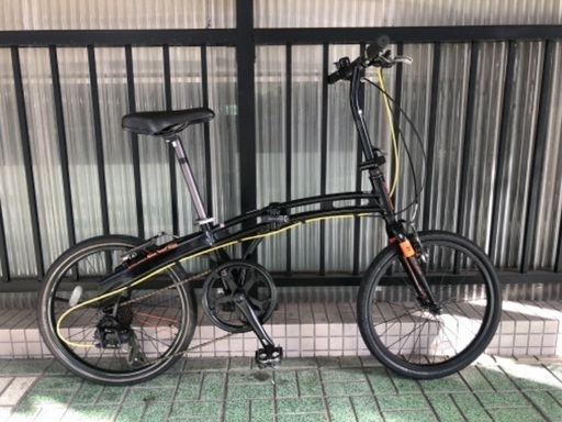 折りたたみ自転車ドッペルギャンガー 7段 アルミフレーム