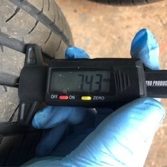 中古タイヤ２本205/55R16