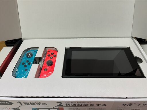 【中古】Nintendo Switch本体 +どうぶつの森 SDカード付き