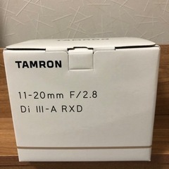 タムロン TAMRON 11-20mm F/2.8