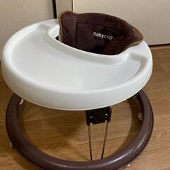 永和　Baby craft シンプルウォーカー　ブラウン　歩行器