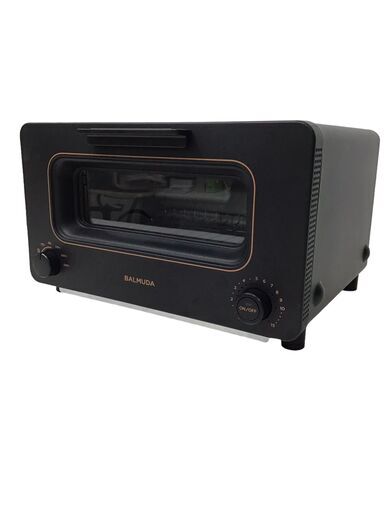 24R022 ジ4 BALMUDA バルミューダ スチームトースター K05A-BK ザ・トースター 取扱説明書付き 中古品