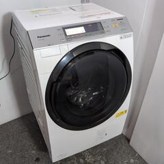 【ネット決済・配送可】ドラム式洗濯機　パナソニック　スピンダンシ...