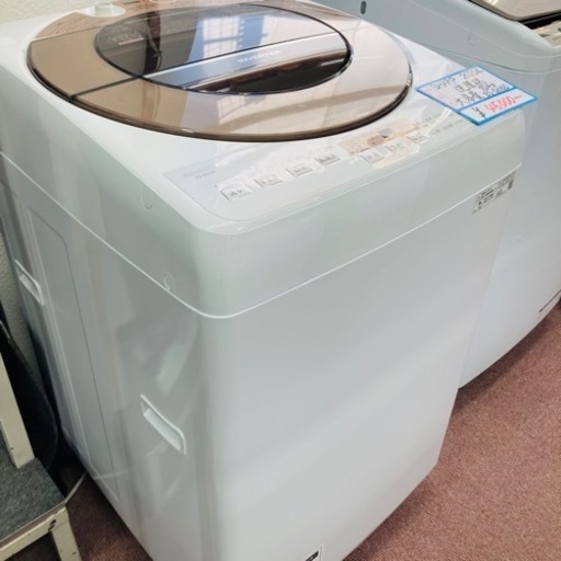 ☆爆安☆シャープ 洗濯機 10kg 2020年製 756 ピョン 設置無料 ドラム式