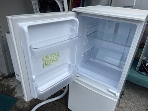 リサイクルサービス八光】2018年製 シャープ SJ-D14D-W [冷蔵庫 137L 2