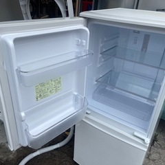 【リサイクルサービス八光】2018年製　シャープ　SJ-D14D-W [冷蔵庫 137L 2ドア ホワイト]