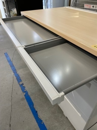 キッチンボード ドット加工 幅119cm レンジボード 食器棚 システム