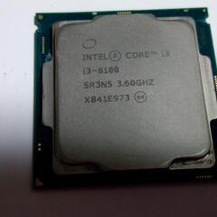 中古:動作品:CPU:INTEL CORE i3-8100