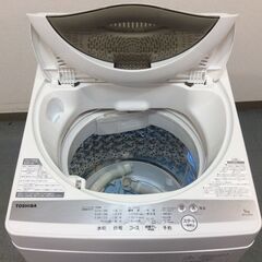 3/25受渡済）JT8167【TOSHIBA/東芝 5.0㎏洗濯機】美品 2021年製