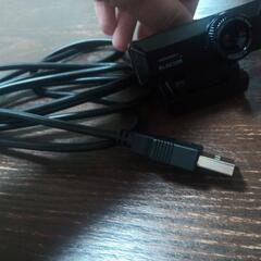 【売却済】ELECOMのウェブカメラ(USB端子)