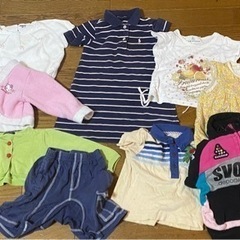 90サイズ  子供服　17点つめあわせ　used